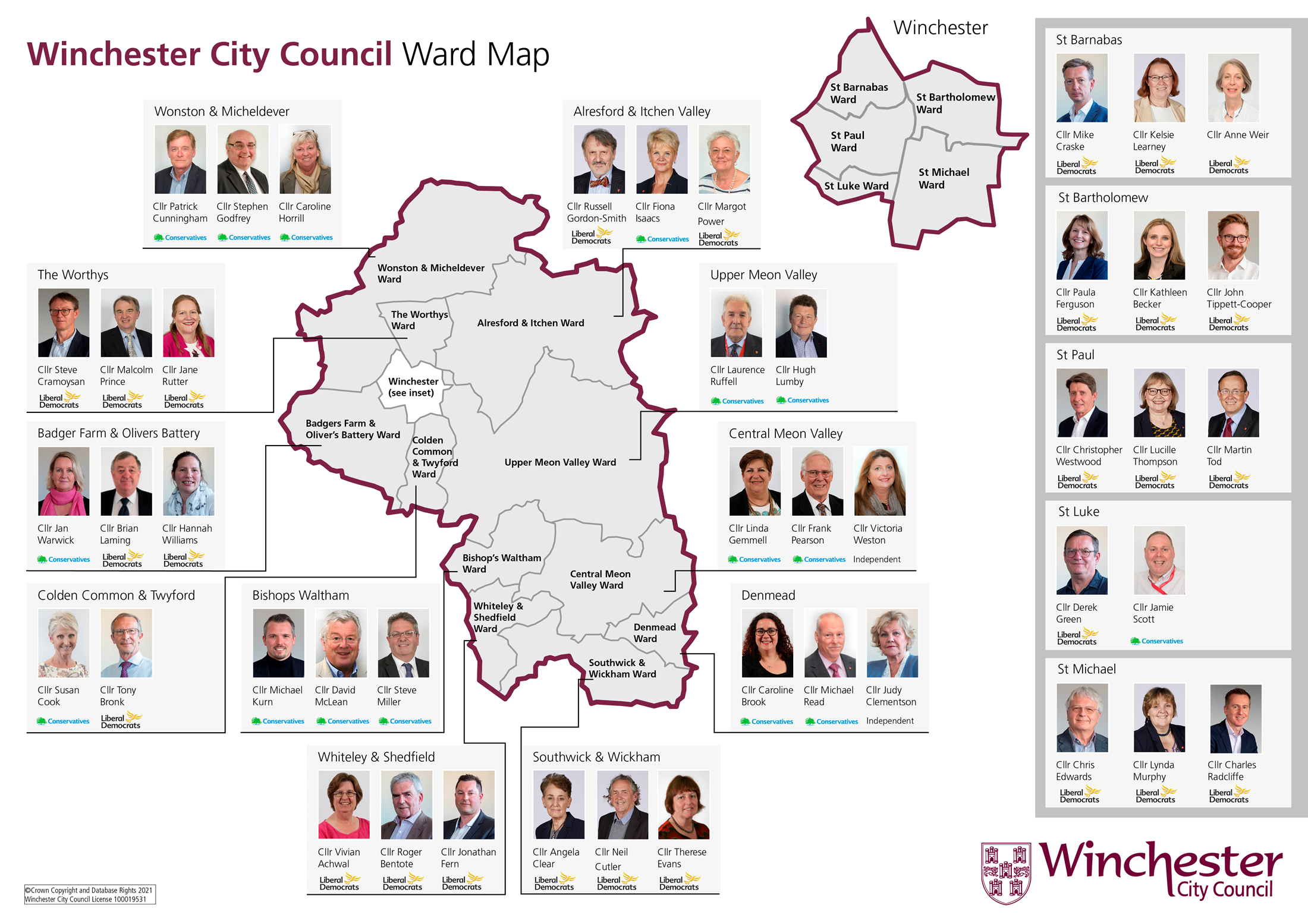 ward map october 2019 image